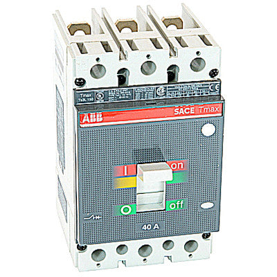 ABB TS3L040TW Circuit Breaker | 600V 40A 3P 85kA@480V Bolt-On SACE Tmax TS3L