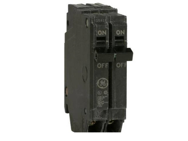 General Electric TXQB2115 Circuit Breaker | 240V 15A 2P 65kA@240V Bolt-On Q-Line