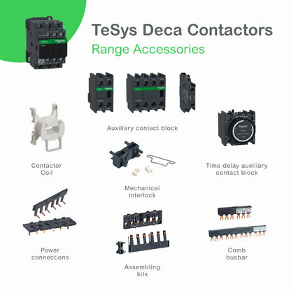 Schneider Electric LC1D25B7 Contactor | 3P 600V 40A 24V Coil TeSys D
