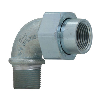 Crouse-Hinds UNL205 Conduit & Fittings | Rigid/IMC Conduit Union Explosion-Proof Feraloy Iron Alloy 3/4" UNL
