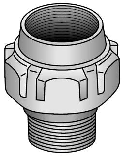 Appleton UNY200A Conduit Union Dust-Ignitionproof Explosionproof Malleable Iron 2 Inch