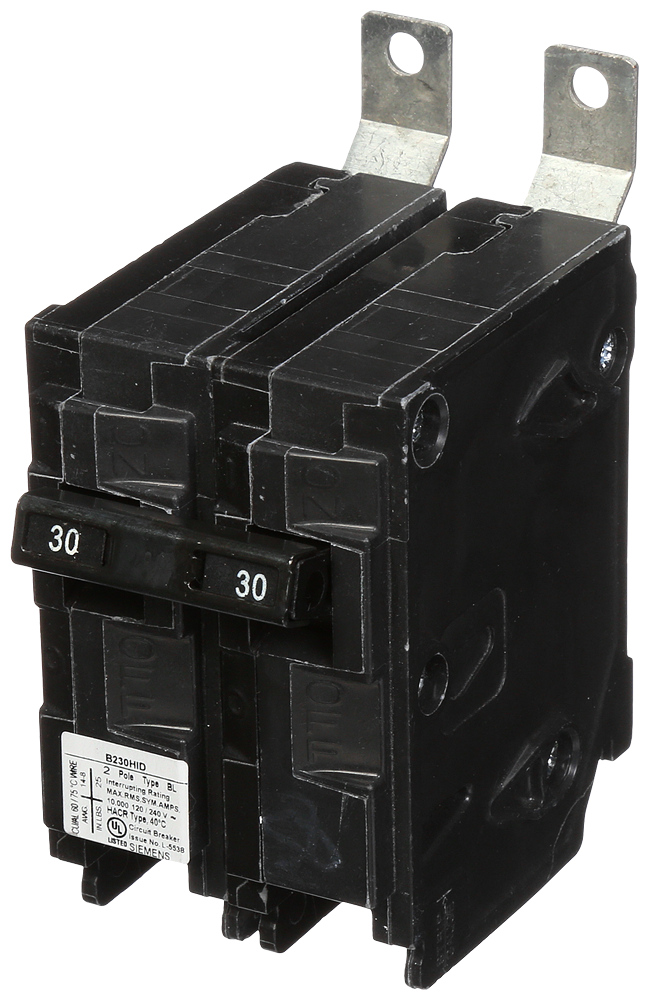 B230HID - SIemens Bolt-On 30 Amp 2 Pole Circuit Breaker - Essential Electric Supply