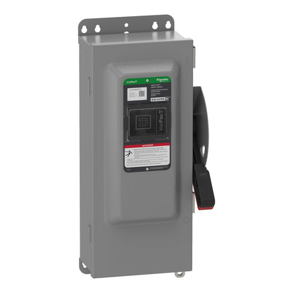 Square D VH223BAWKGL Switch | 240V 100A 2P Fusible Disconnect VH