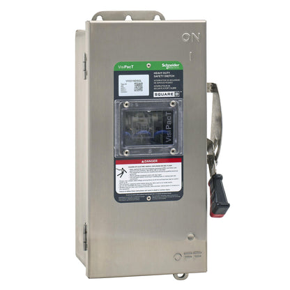Square D VH321NDSGL Switch | 240V 30A 3P Fusible VH