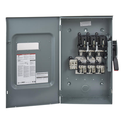 Square D VH324NR Disconnect Switch | 240V AC 200A 3P Fusible