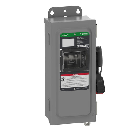 VHU361AWKGL Square D disconnect switch  30A 600V Non-Fusible - Essential Electric Supply