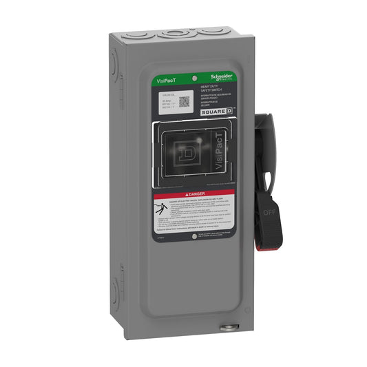 VHU361GL Square D disconnect switch  30A 600V Non-Fusible - Essential Electric Supply