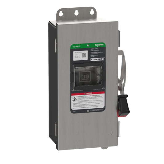 VHU361SSGL Square D disconnect switch  30A 600V Non-Fusible - Essential Electric Supply