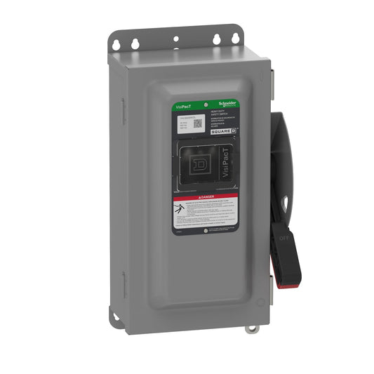 VHU362AWKGL Square D disconnect switch  60A 600V Non-Fusible - Essential Electric Supply