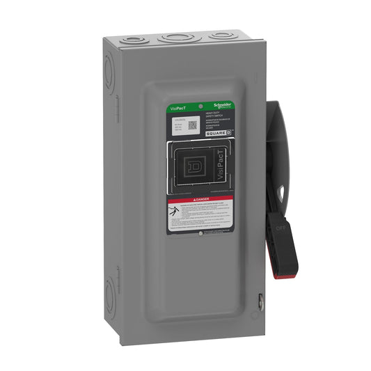VHU362GL Square D disconnect switch  60A 600V Non-Fusible - Essential Electric Supply