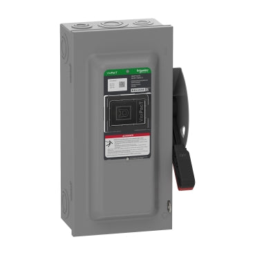 Square D VHU362N Disconnect Switch | 600V 60A 3P Non-Fusible