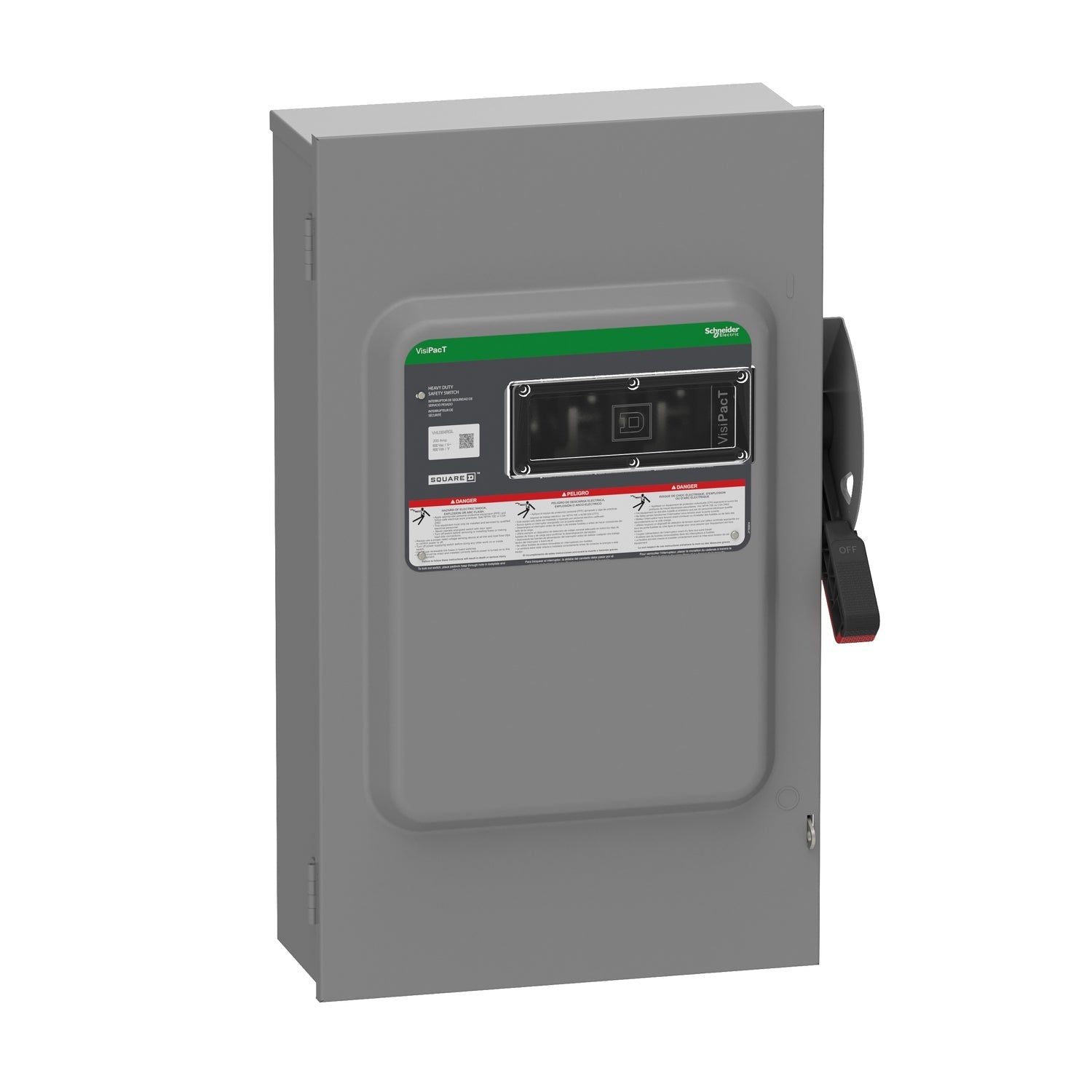 VHU364RGL Square D disconnect switch  200A 600V Non-Fusible - Essential Electric Supply