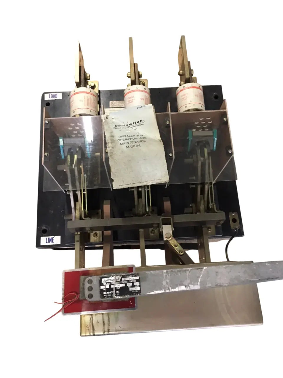 Boltswitch VLNF4412ST Bolted Pressure Switch | 3P 4Pole 480V 3000A 200kA@480V VL Series Boltswitch