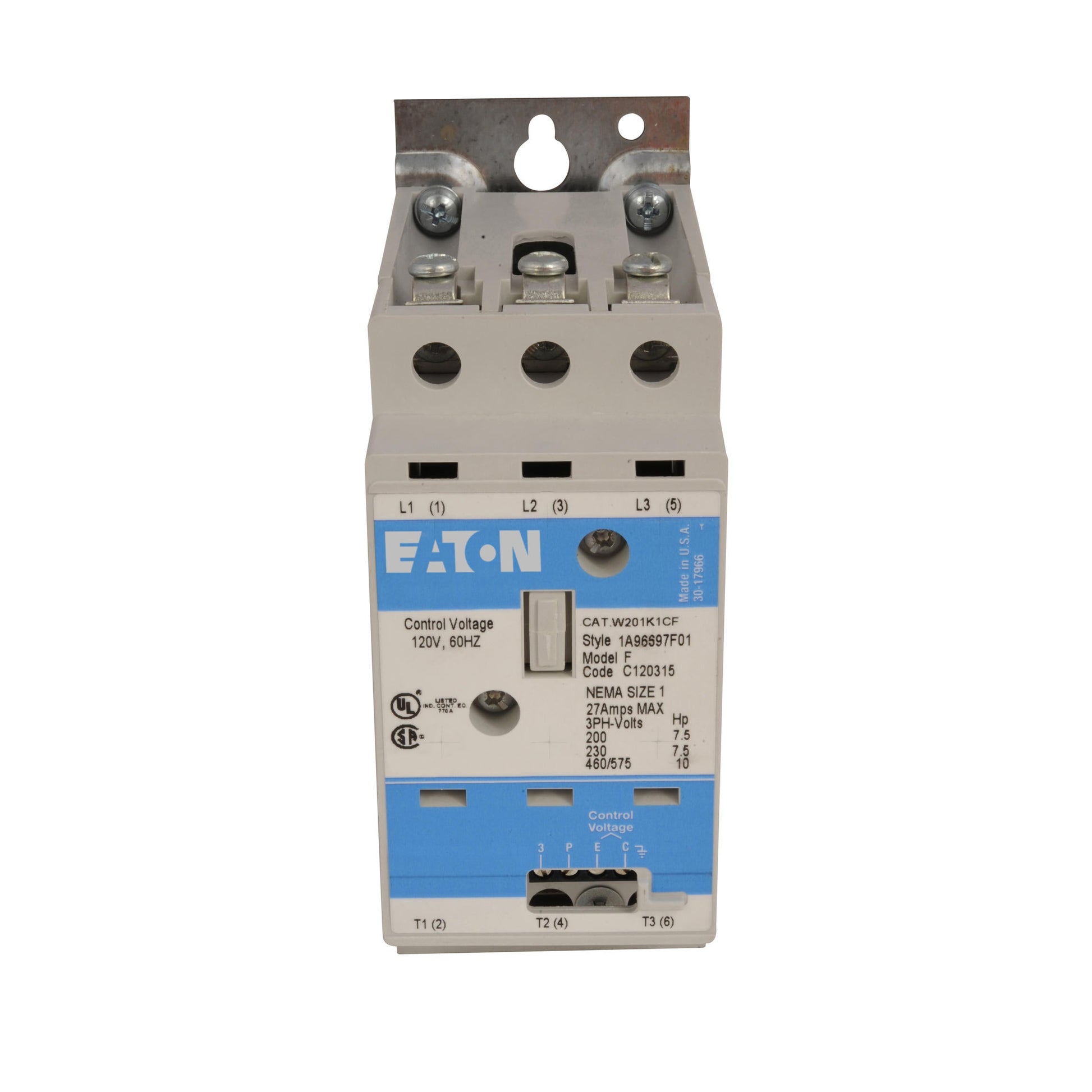 CUTLER HAMMER- W+201K1CN EATON Freedom NEMA motor control contractor - Essential Electric Supply