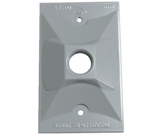 ACP Electrical Fittings WC1150G Weatherproof Box Cover | Hazardous Location Rectangular Cover