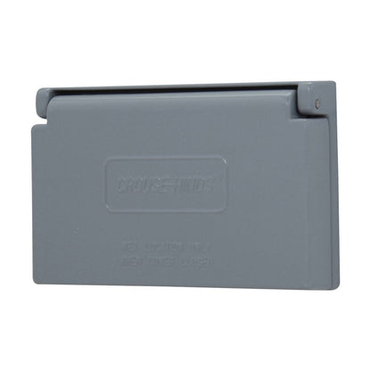 Crouse-Hinds WLGFFS Electrical Box Covers Spring Door Cover GFCI Wet Location