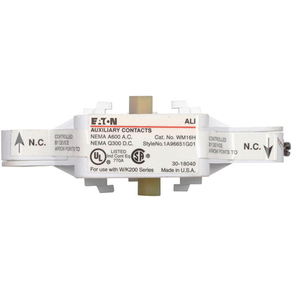 Cutler Hammer WM16H Motor Control Part And Accessory Mechanical Interlock Advantage Series