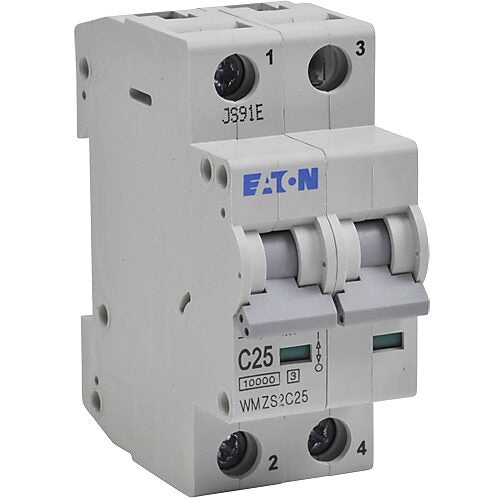 Cutler Hammer WMZS2C25 Circuit Breaker | 480V 25A 2P 10kA@277/480V Feed-Thru WMZS Series