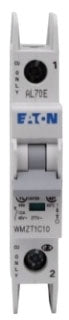 Cutler Hammer WMZT1C10 Circuit Breaker | 480V 10A 1P 10kA@480V Feed-Thru WMZ Series