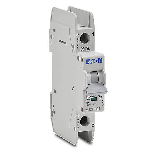 Eaton WMZT1D06 Circuit Breaker | 480V 6A 1 Pole 10kA@480V WMZ Series