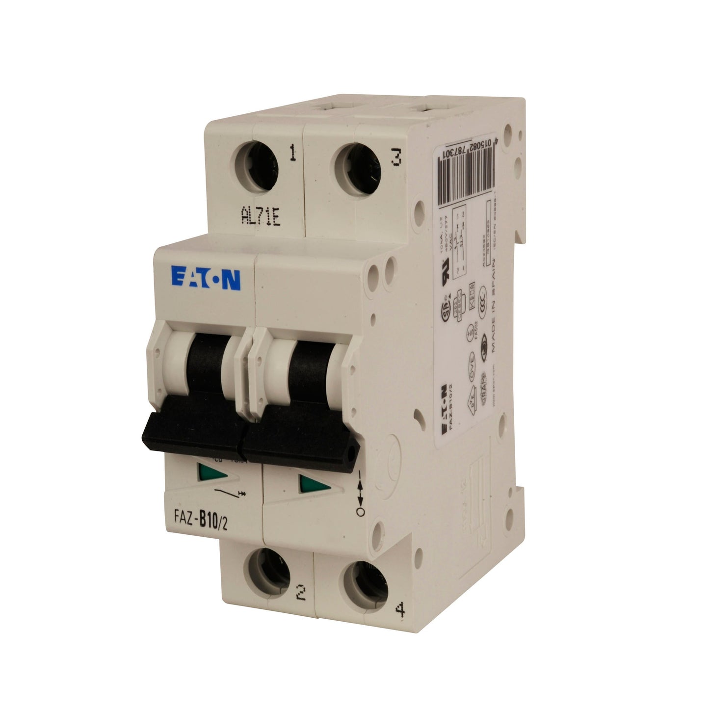 Eaton WMZT2C20 Circuit Breaker | 480V 20A 2P 10kA@480V Feed-Thru WMZ Series