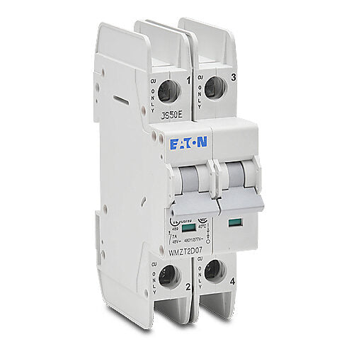 Eaton WMZT2D07 Circuit Breaker | 480V 7A 2 Pole 10kA@480V WMZ Series