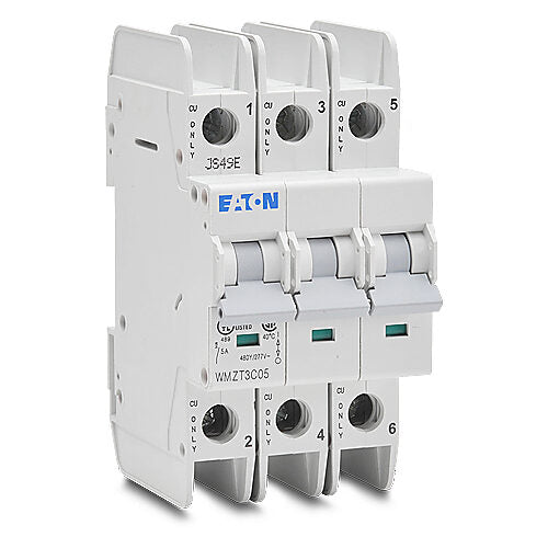 Eaton WMZT3C05 Circuit Breaker | 480V 5A 3 Pole 10kA@480V WMZ Series