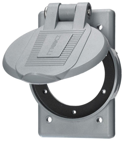 Hubbell WP2 Weatherproof Cover Wallplate | Reinforced Thermoplastic Polyester One Gang