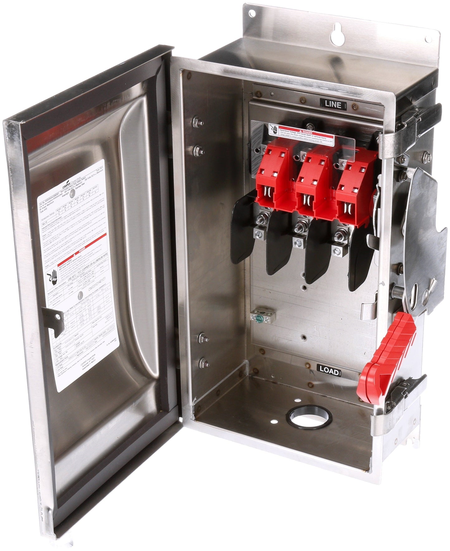SIE WSRD10352SMS 3P 100A FSBL SW | 600V 100A 3P NEMA 4X Fusible