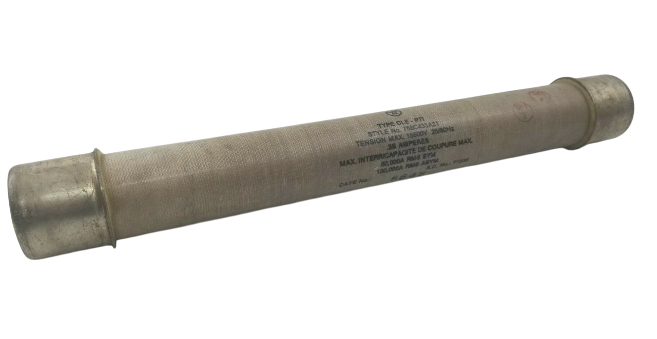 Westinghouse 758C433A21 Medium Voltage Fuse | 15500V 0.5A E