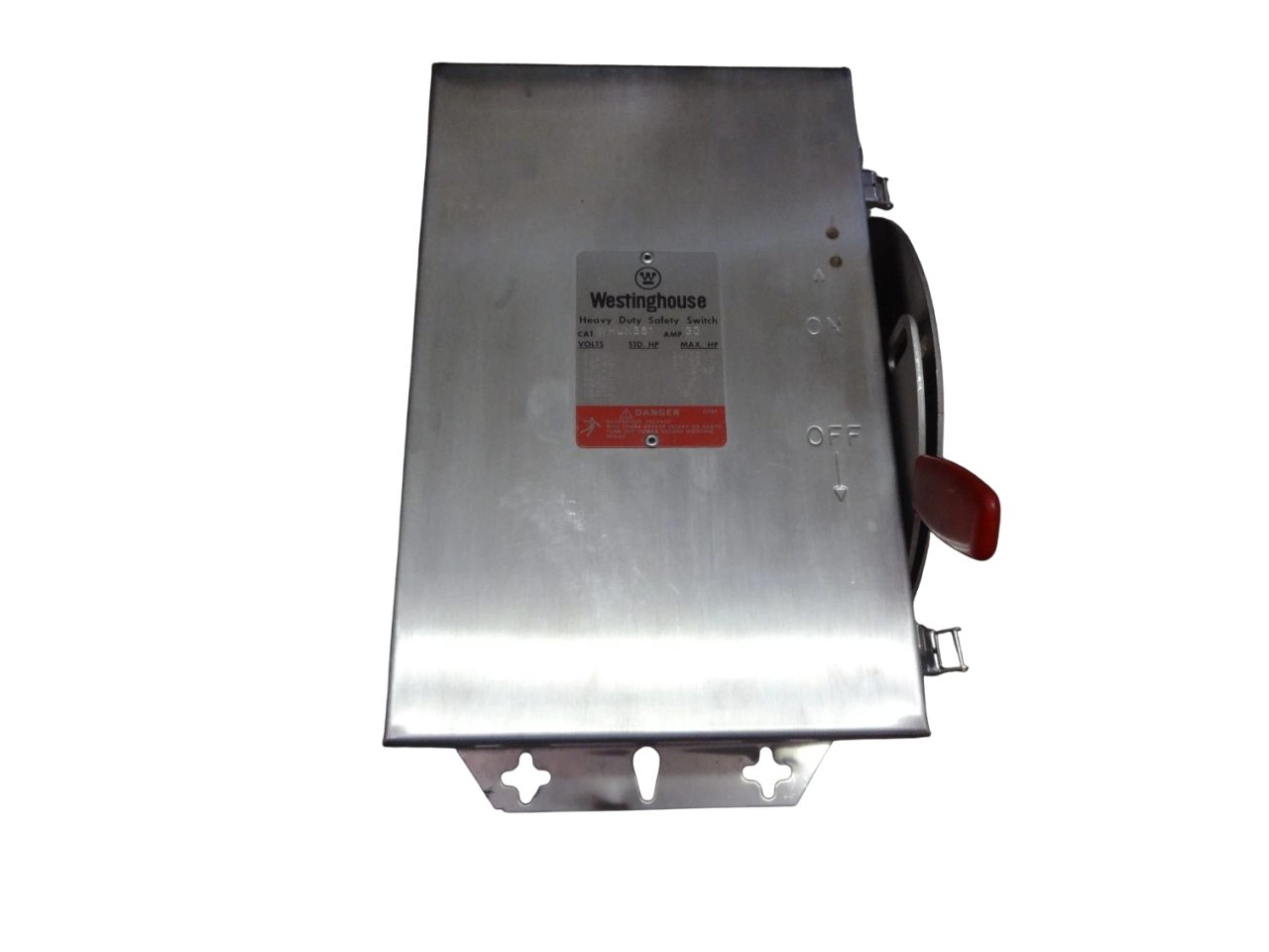 Square D WHUN362 Disconnect Switch | 600V 60A 3P Non-Fusible WHUN