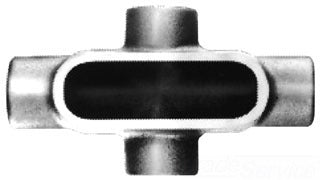 Crouse-Hinds X27SA Conduit Body | Form 7 X Shape 3/4" Copper-Free Aluminum NEMA 12 Hazardous Locations