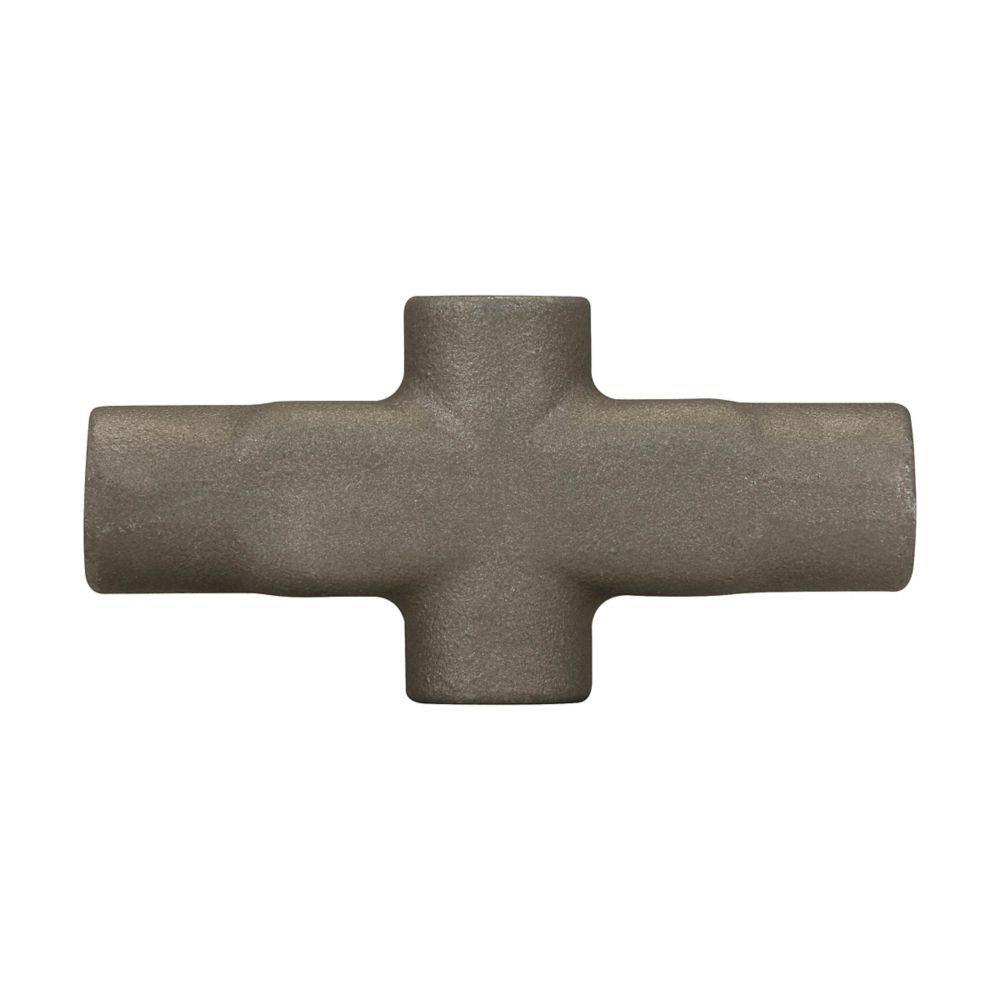 Crouse-Hinds X29 Conduit Outlet Body Copper-Free Aluminum X Shape 3/4" Trade Size Mark 9