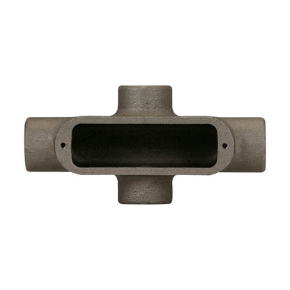 Crouse-Hinds X29 Conduit Outlet Body Copper-Free Aluminum X Shape 3/4" Trade Size Mark 9