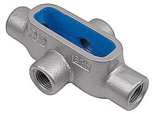 Crouse-Hinds X67 Conduit Outlet Body | 2 Inch Feraloy Iron Form 7