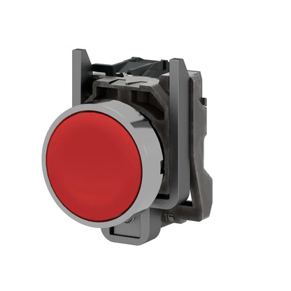 Schneider Electric XB4BA42 Pushbutton Switch | 600 Volt Harmony XB4 Series
