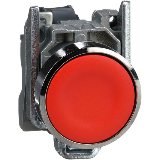 Schneider Electric XB4BA42 Pushbutton Switch | 600V Harmony XB4 Series