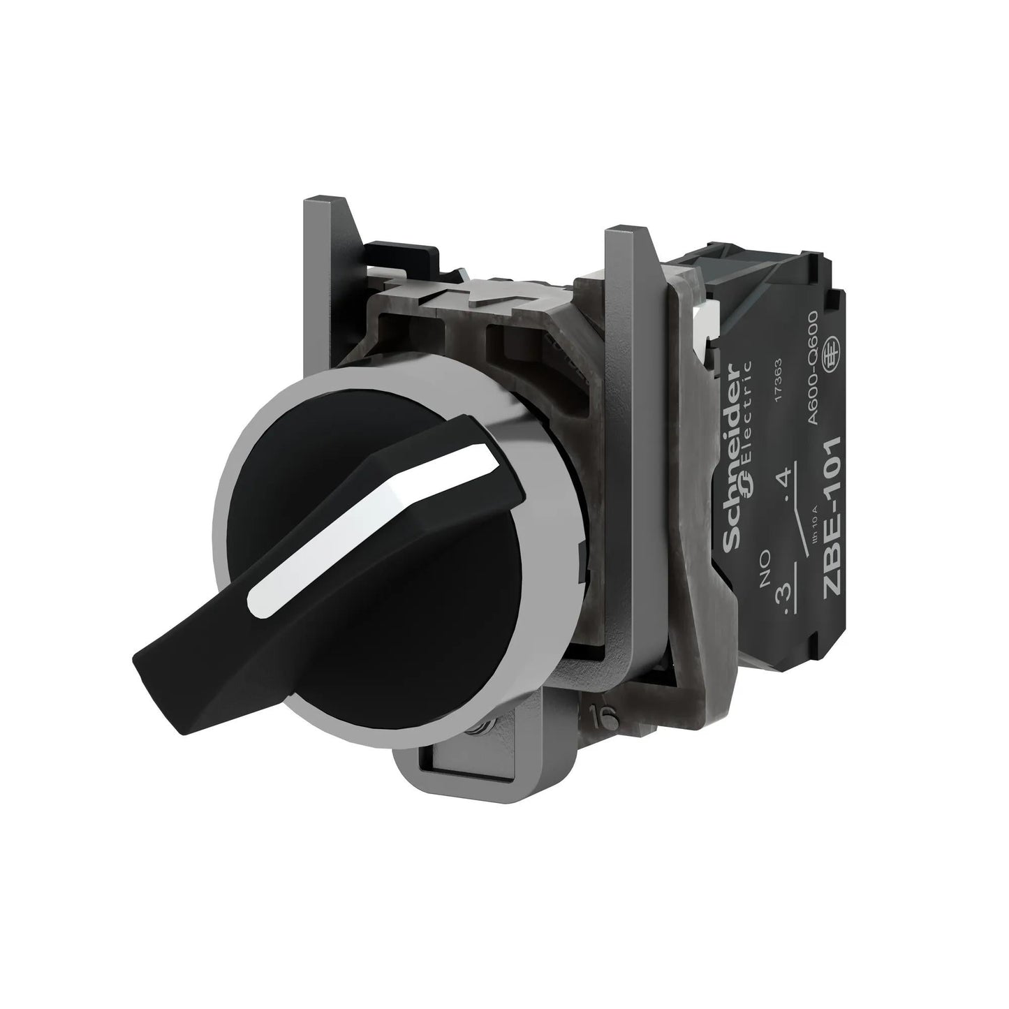 Square D XB4BD21 Push button switch | 22mm 2-position selector 1 NO 600 V Harmony
