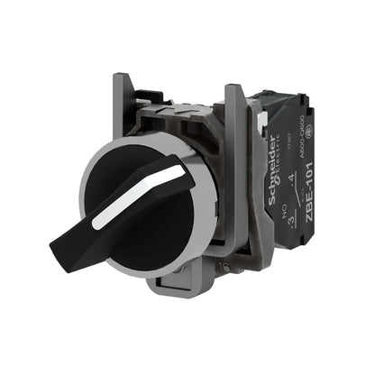 Square D XB4BD21 Push button switch | 22mm 2-position selector 1 NO 600 V Harmony
