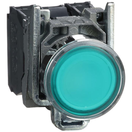 Schneider Electric XB4BW33G5 Pushbutton Switch | 120V AC Harmony XB4 Series