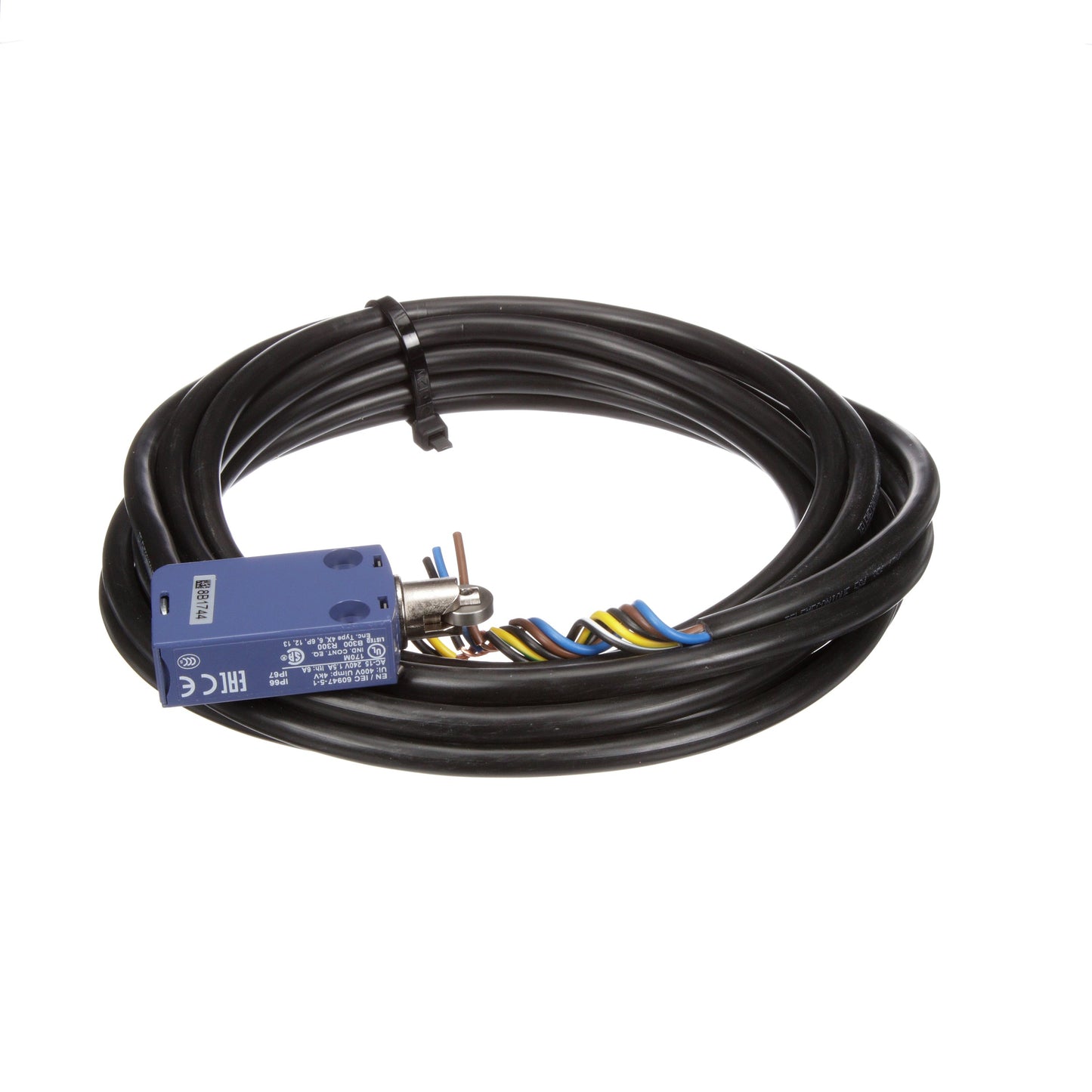 Telemecanique XCMD2102L5 Limit Switch Metal Roller Plunger 250VAC 6A IP66 XCMD