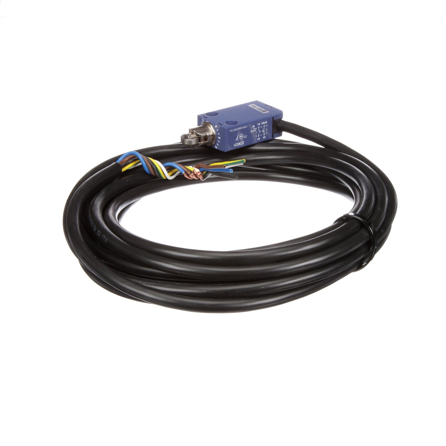 Telemecanique XCMD2102L5 Limit Switch Metal Roller Plunger 250VAC 6A IP66 XCMD