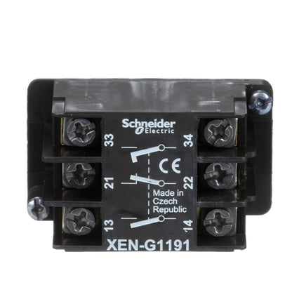 Schneider Electric XENG1191 Contact Blocks | 600 Volt Modular Contact Block Series