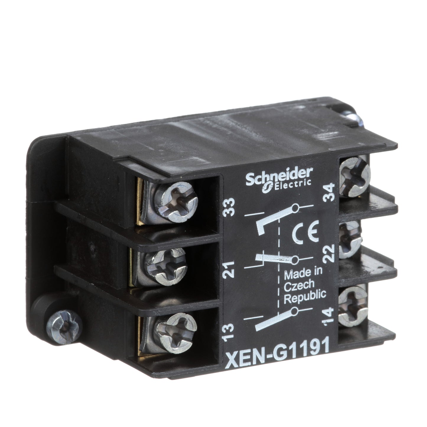 Schneider Electric XENG1191 Switch Accessories Contact Blocks | 600 V Modular Contact Block Series
