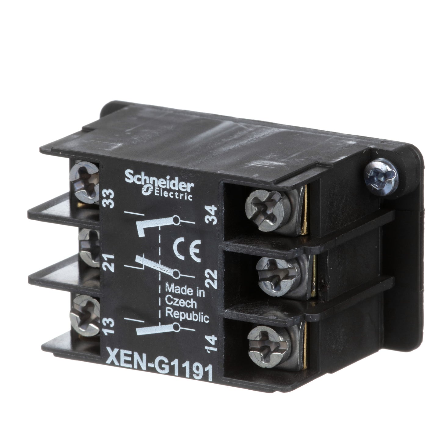 Schneider Electric XENG1191 Switch Accessories Contact Blocks | 600 V Modular Contact Block Series