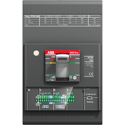 ABB XT4HU3150GFF000XXX Circuit Breaker | 600V 150A 3P 65kA@480V Bolt-On SACE Tmax XT
