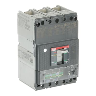 ABB XT4HU3225FFF000XXX Circuit Breaker | 600V 225A 3P 65kA@480V Bolt-On SACE Tmax XT