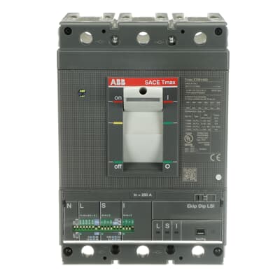 ABB XT5HU325AFFF000XXX Circuit Breaker | 600V 250A 3P 65kA@480V Bolt-On SACE Tmax XT