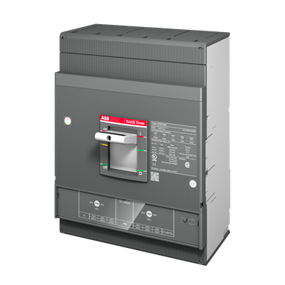 ABB XT6SU3600BFU000XXX Circuit Breaker | 600V 600A 3P 50kA@480V Bolt-On SACE Tmax XT