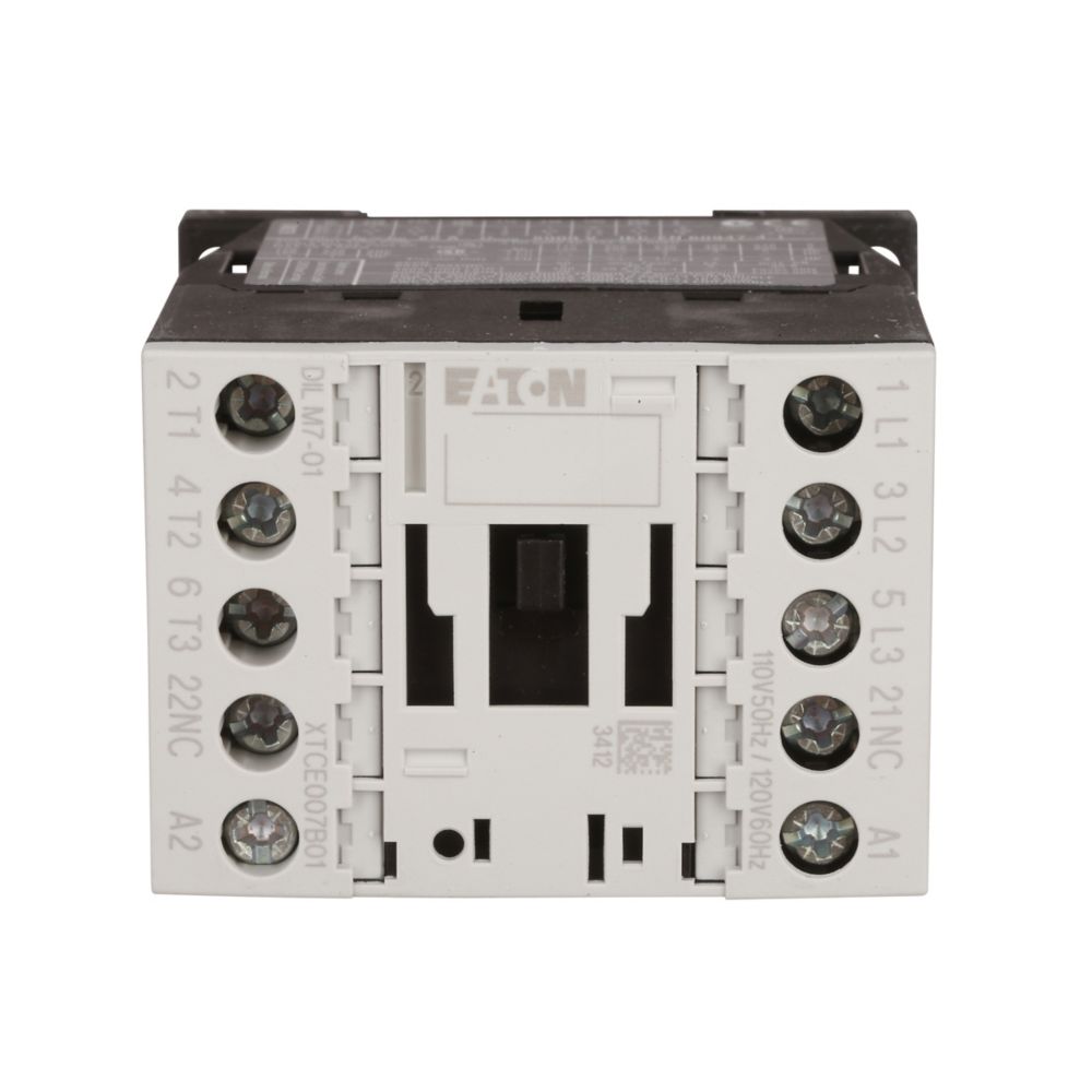 Cutler Hammer XTCE015B10AD Motor Control | 600V 3 phase 15A 3 pole 120V coil XT Series